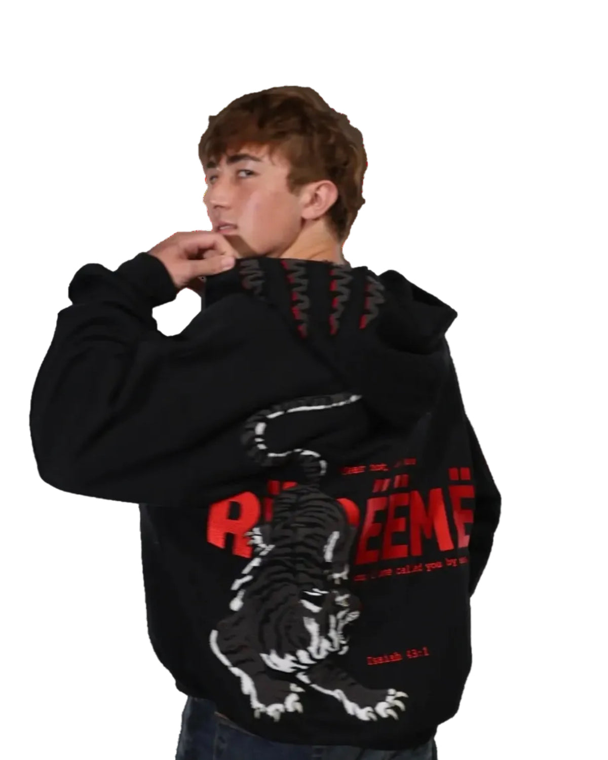 RËDËËMËD TYGËR HOODIË